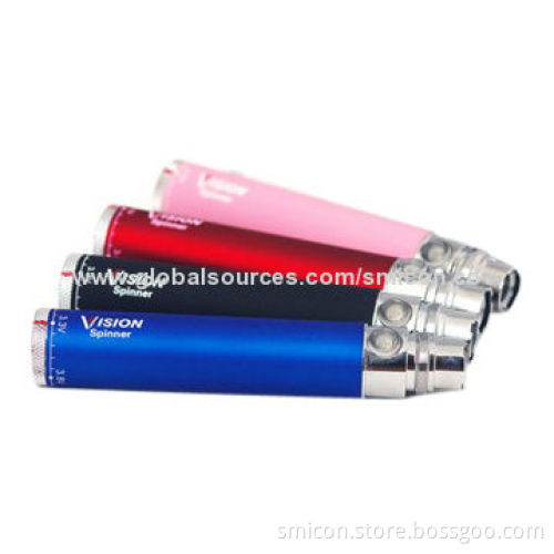 Original 1,300mAh Vision Spinner E Cigarette Batteries with HGB Core and STW Chip